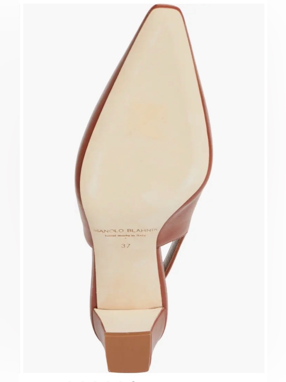 NWOT Manolo Blahnik Teutamospla Slingback Pump size 39 - Picture 5 of 10